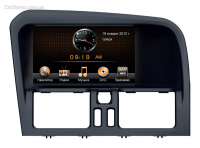 Штатное Головное Устройство RoadRover  (SRTi)   с Gps навигацией  специально   для Volvo XC60 2008–2010