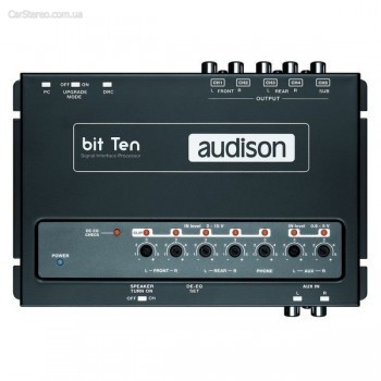 Аудиопроцессор Audison bit Ten Signal interface processor