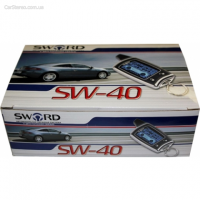 Автомобильная сигнализация  с двухсторонней связью - SWORD SW-40