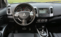 2din Рамка переходная для Mitsubishi Lancer X / Outlander XL