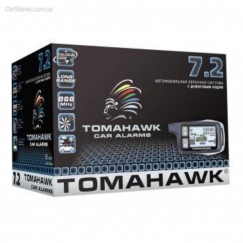 Автосигнализация Tomahawk 7.2 с двусторонней связью и турботаймером