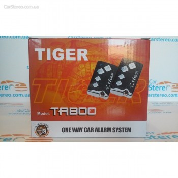 Авто сигнализация с односторонней связью Tiger Taboo