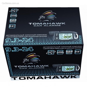 Двухсторонняя авто сигнализация с обратной связью Tomahawk 9.3-24V